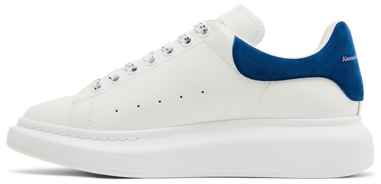 Alexander McQueen Oversized Sneaker White Paris Blue 2024