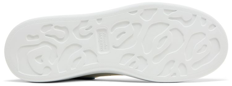 Alexander McQueen Oversized Sneaker White Paris Blue 2024