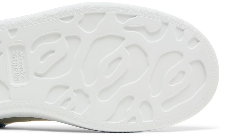 Alexander McQueen Oversized Sneaker White Paris Blue 2024