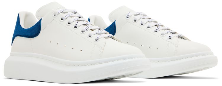 Alexander McQueen Oversized Sneaker White Paris Blue 2024
