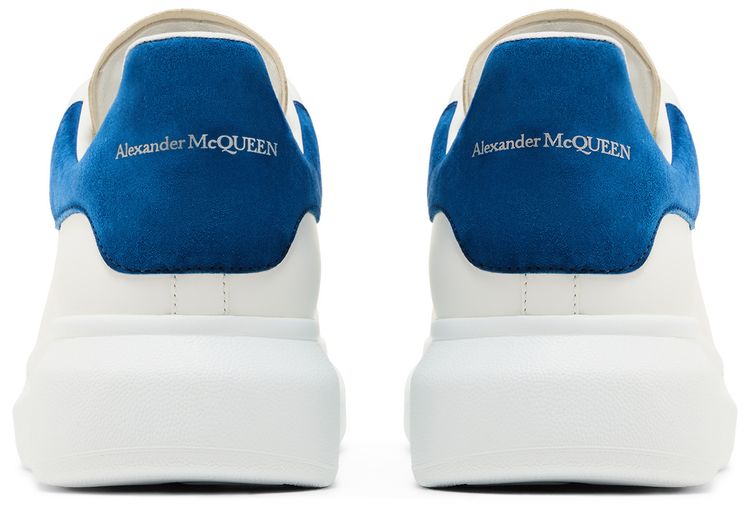 Alexander McQueen Oversized Sneaker White Paris Blue 2024