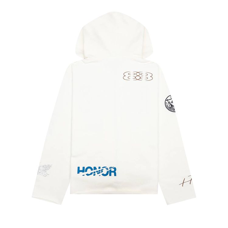 Honor The Gift 1988 Full Zip Hoodie White