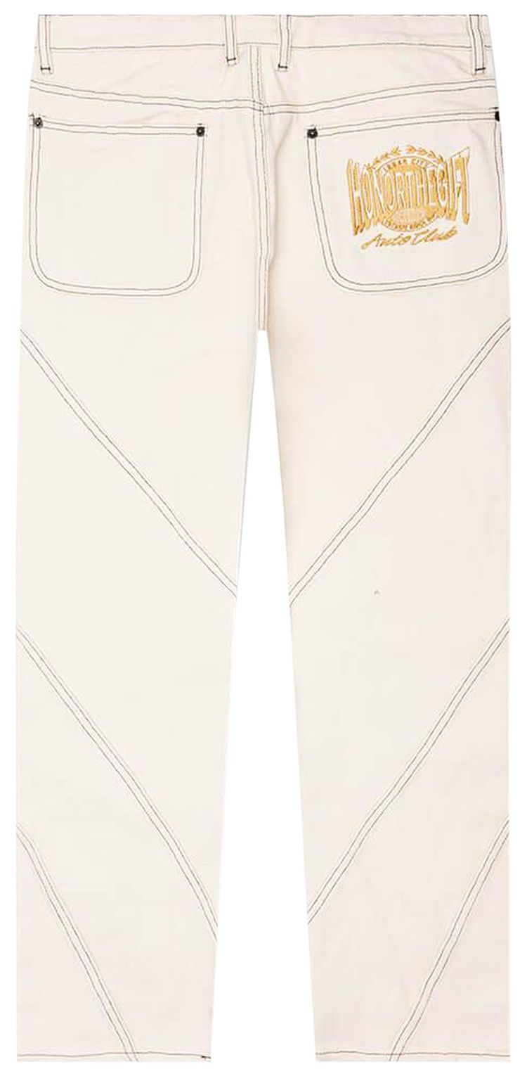 Honor The Gift Racing Panel Pant Bone