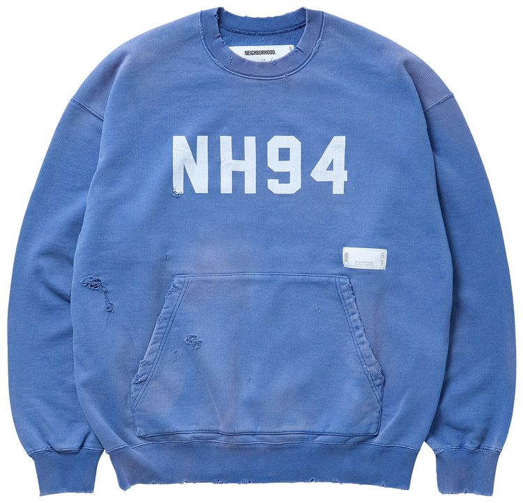 Neighborhood Savage Sweatshirt Blue