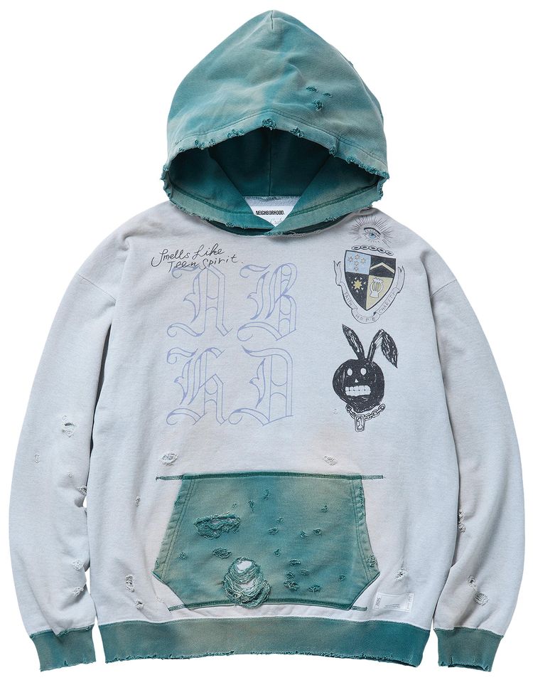 Neighborhood Savage Hoodie Green