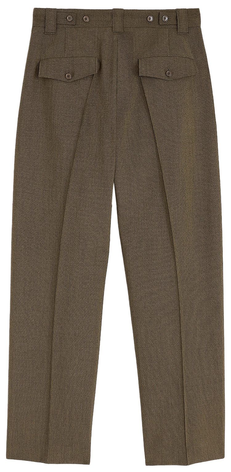 Phoebe Philo Oversized Trousers Tobacco