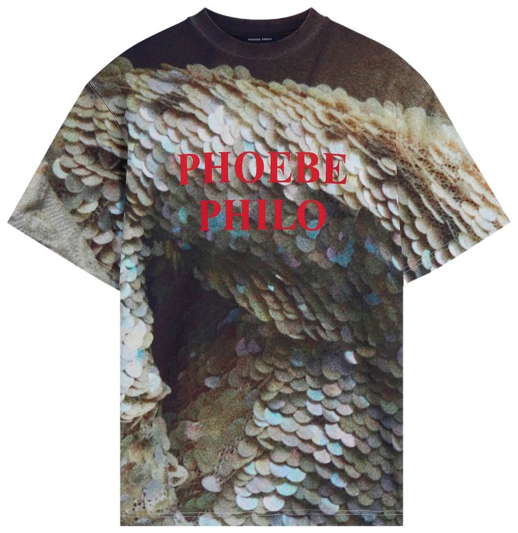 Phoebe Philo Zine T Shirt Sequins