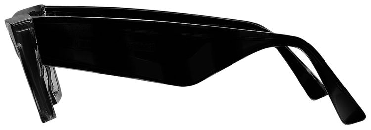 Phoebe Philo Peak Sunglasses Black