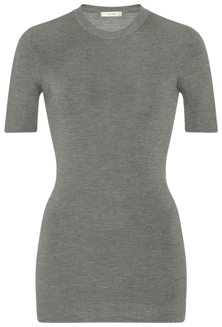 The Row Jannat Top Grey Melange