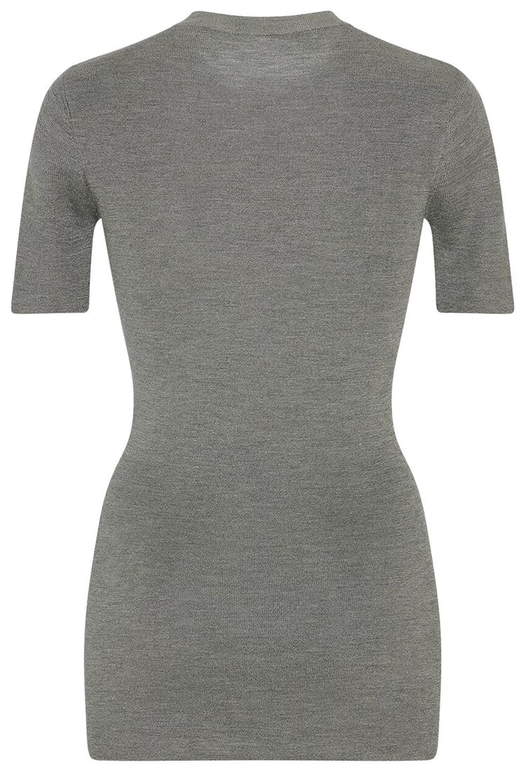 The Row Jannat Top Grey Melange
