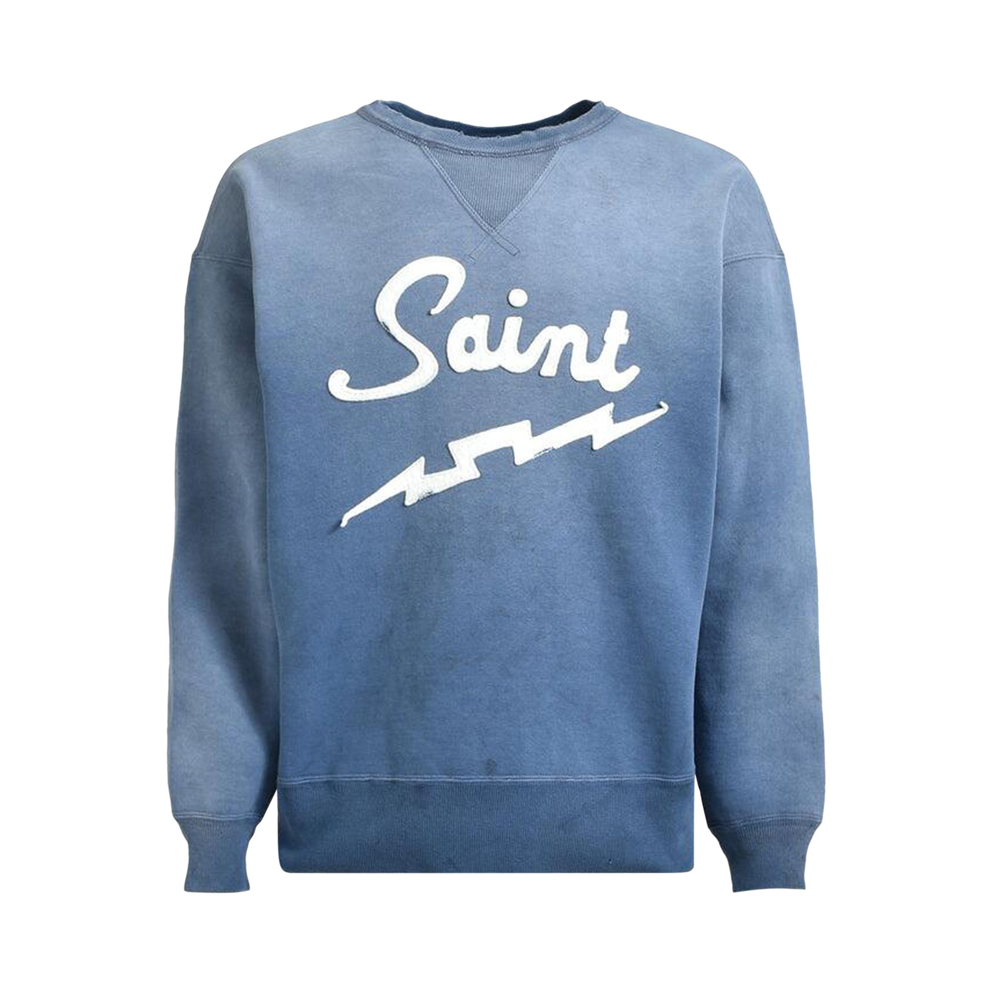Buy SAINT Mxxxxxx Saint Sweatshirt 'Navy' - SM HR8 0000 046 | GOAT