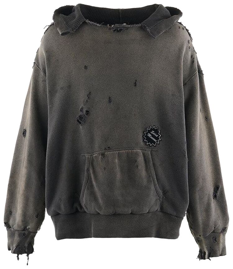SAINT Mxxxxxx Double Face Hoodie Black