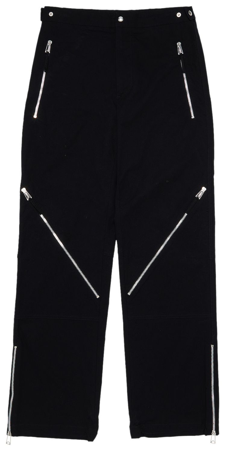 Bottega Veneta Canvas Trouser Black