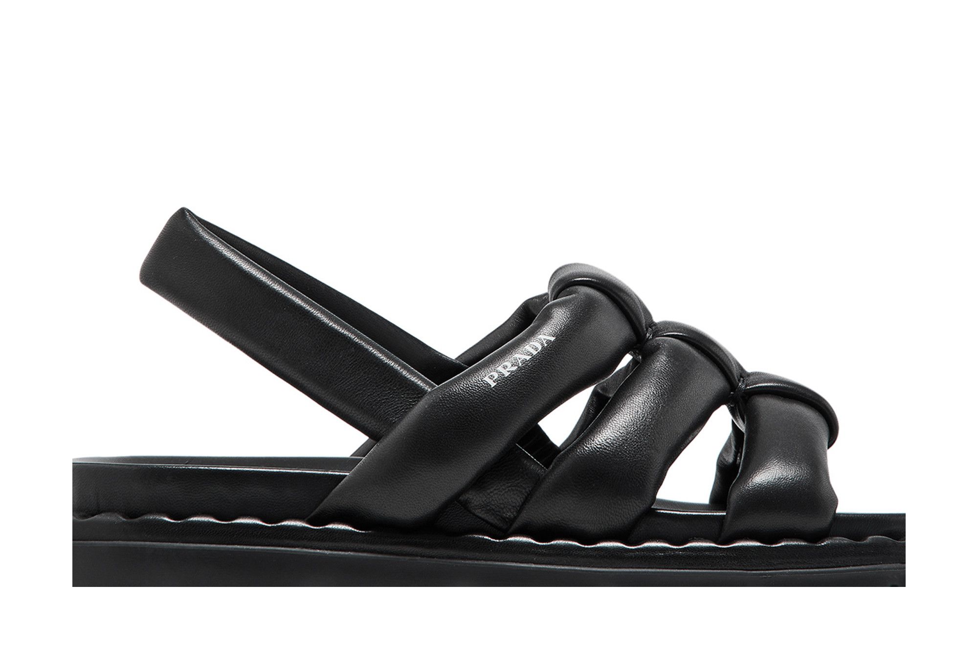 Buy Prada Wmns Nappa Sandal 'Black' - 1X810M 038 F0002 | GOAT