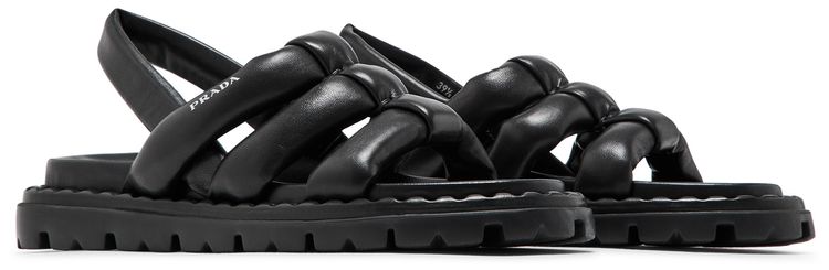 Prada Wmns Nappa Sandal Black