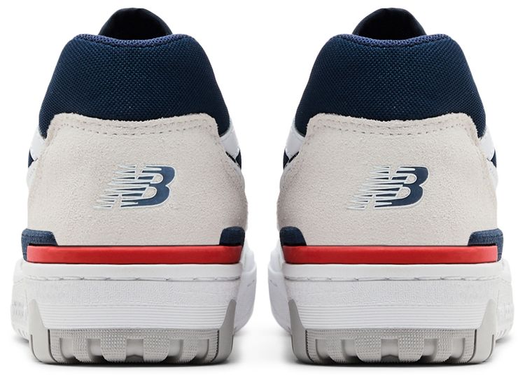 New Balance 550 White Navy True Red