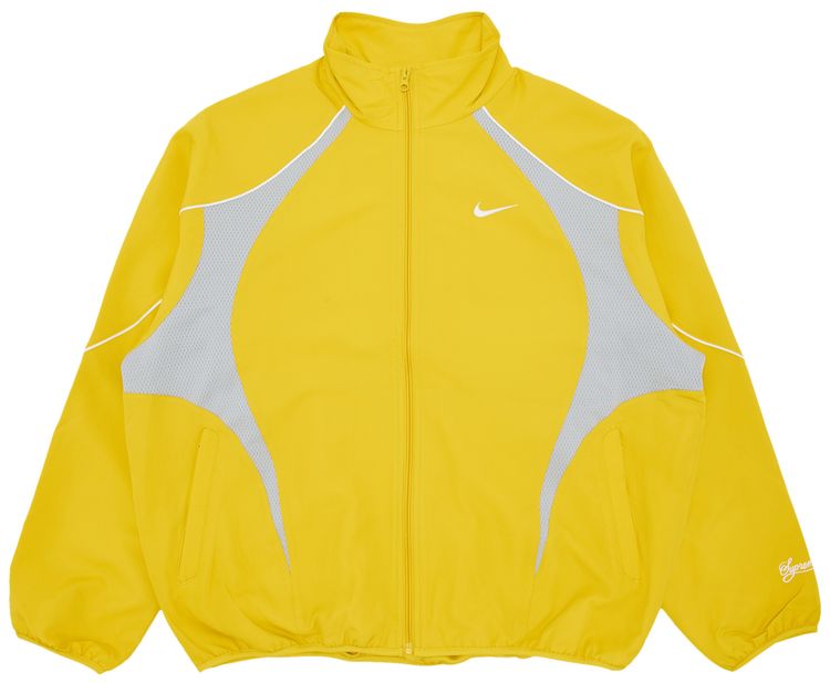 Supreme x Nike Track Jacket Yellow