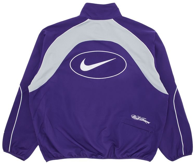 Supreme x Nike Track Jacket Purple
