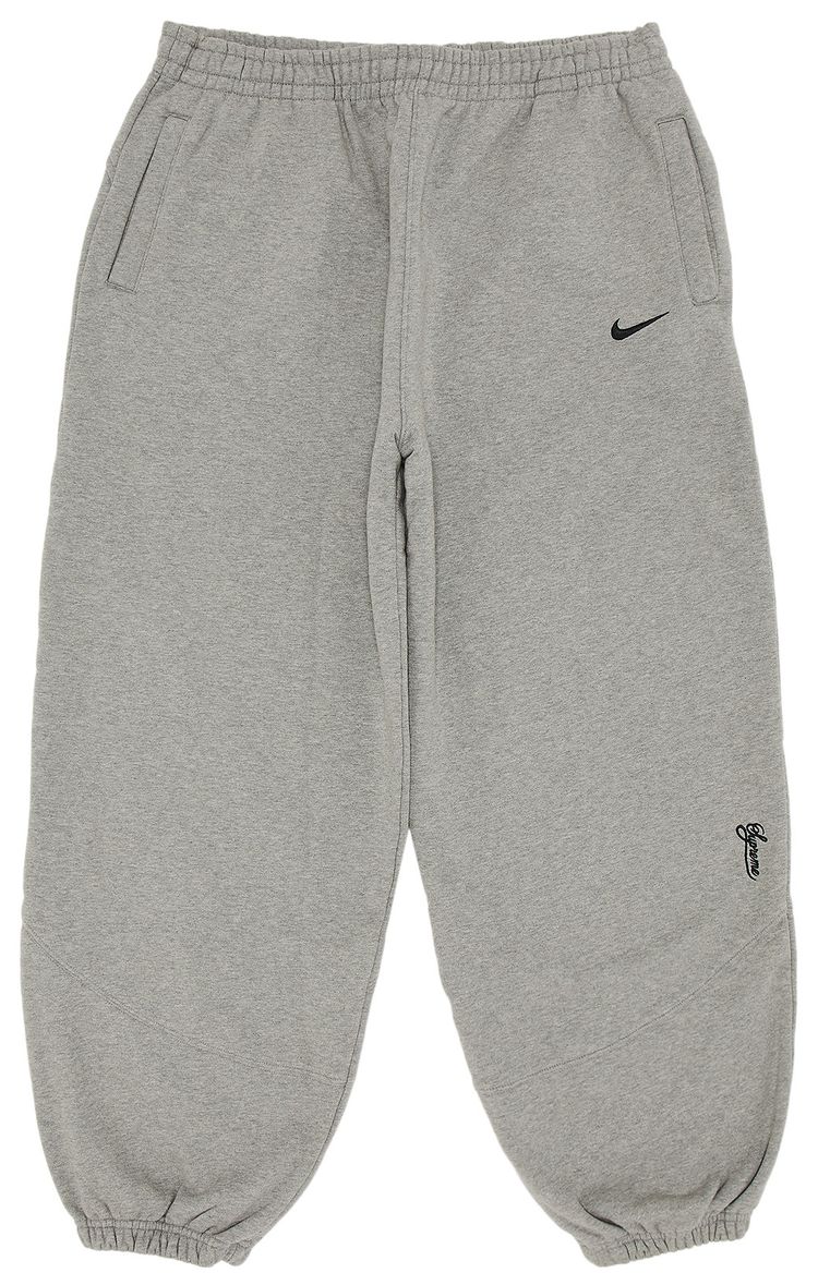Supreme x Nike Sweatpant Heather Grey