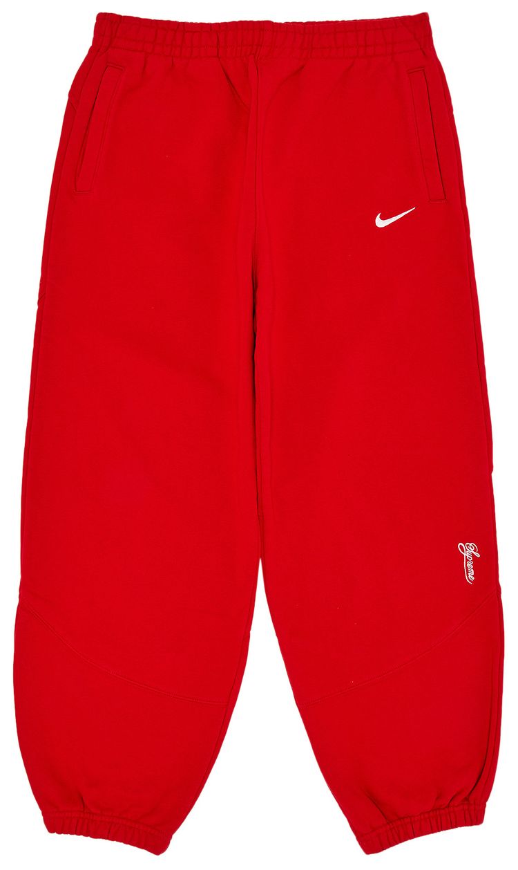 Supreme x Nike Sweatpant Red