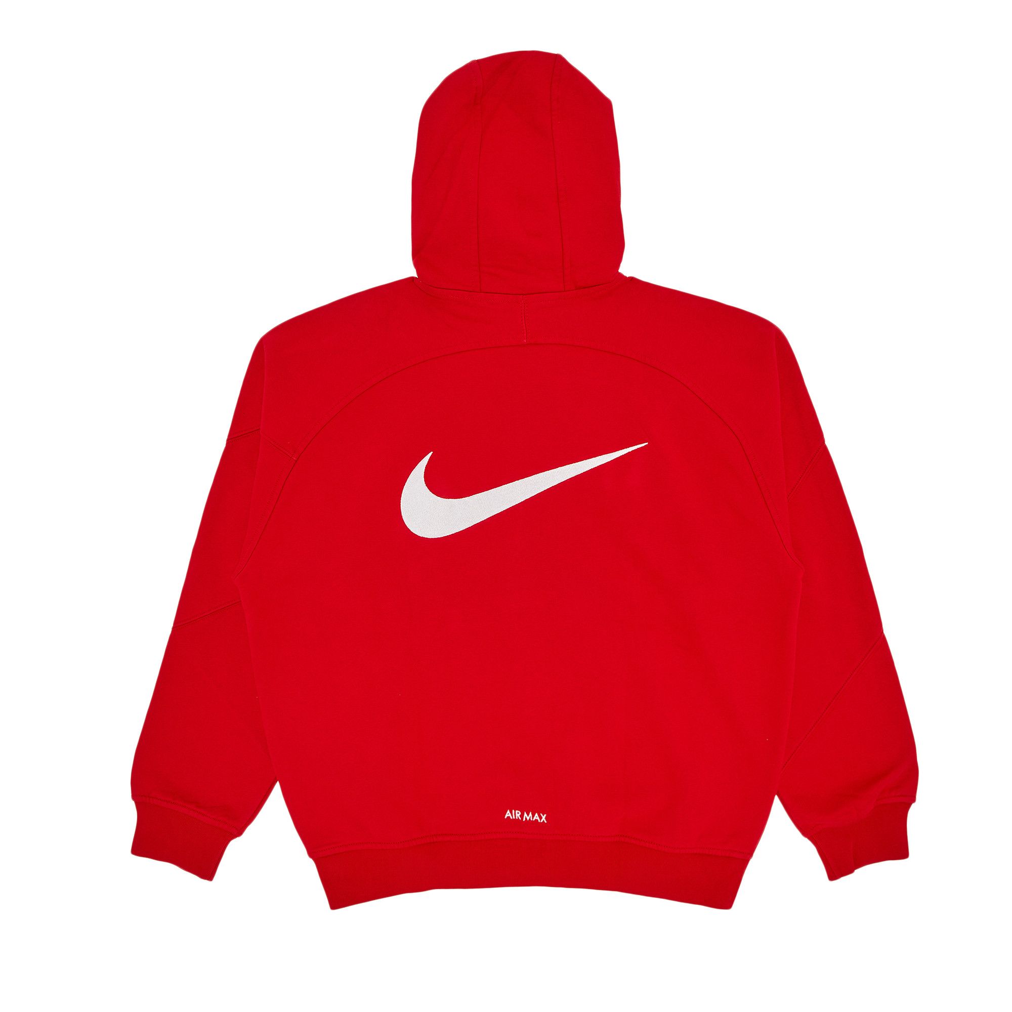 Buy Supreme x Nike Zip Up Hooded Sweatshirt 'Red' - SS25SW1 Buy Supreme x Nike Zip Up Hooded Sweatshirt 'Red' - SS25SW1