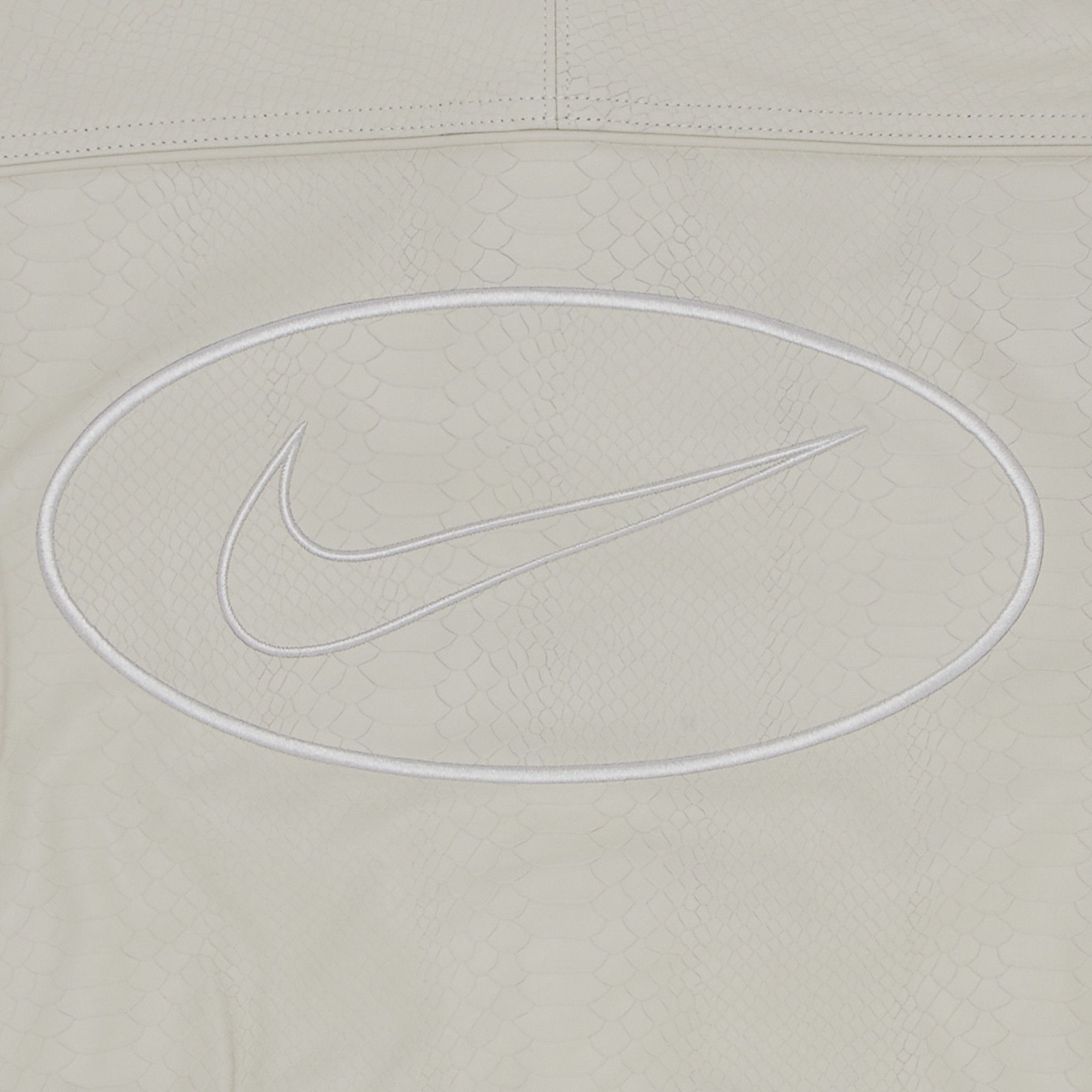 Buy Supreme x Nike Leather Varsity Jacket 'Snakeskin
