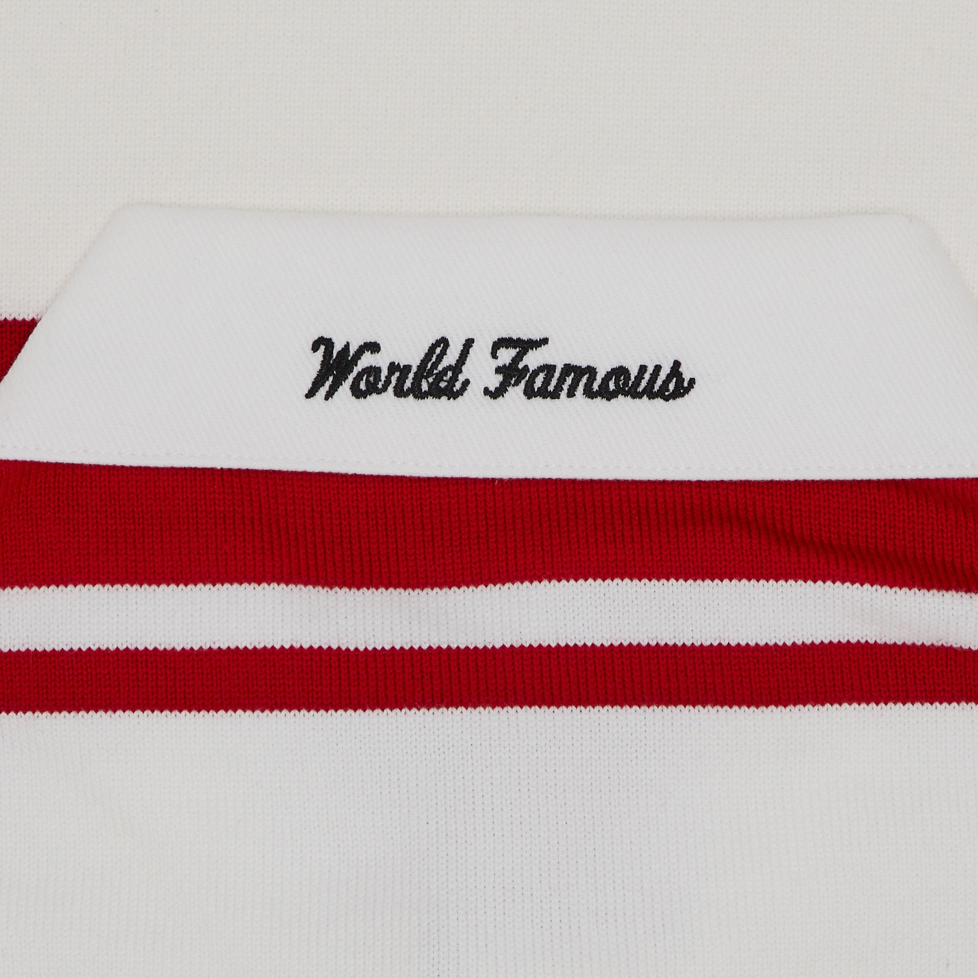 Buy Supreme x Nike Stripe Rugby 'Red' - SS25KN1 RED | GOAT