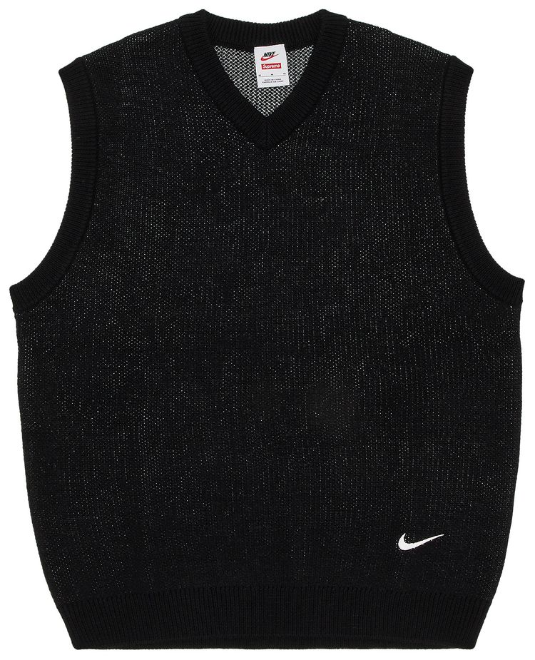 Supreme x Nike Sweater Vest Black