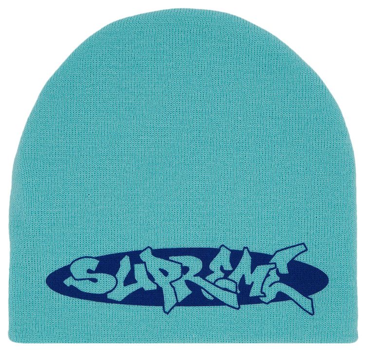 Supreme New World Order Beanie Aqua