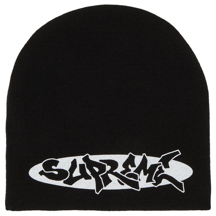 Supreme New World Order Beanie Black