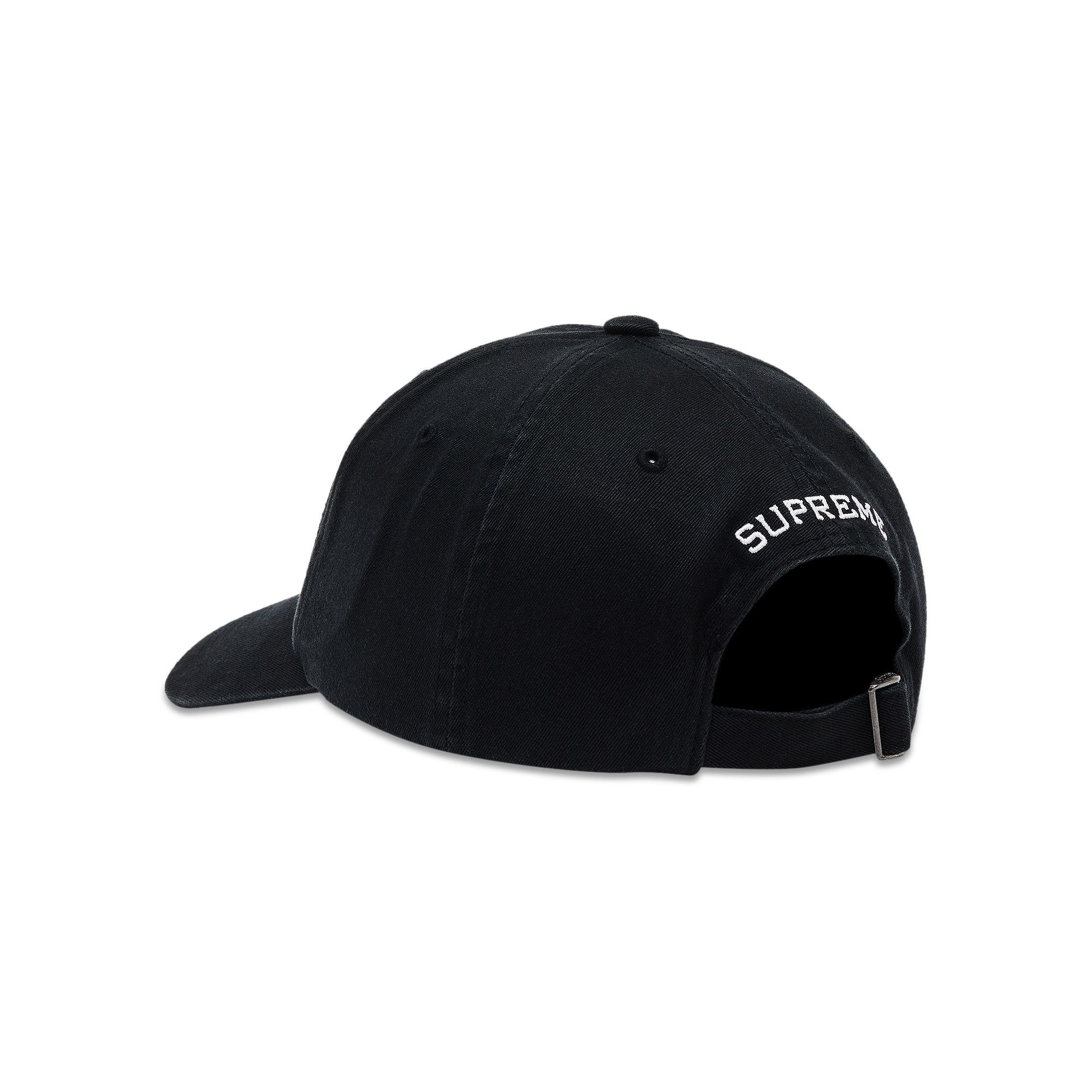 【2024年】高評価レビューアイテム特集 - 'Black' 6-Panel Logo Wings Supreme Buy SS25H19 GOAT | BLACK 帽子