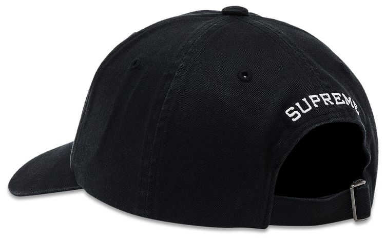 Supreme Wings Logo 6 Panel Black