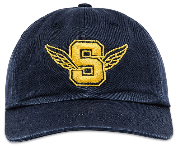 Supreme Wings Logo 6 Panel Navy