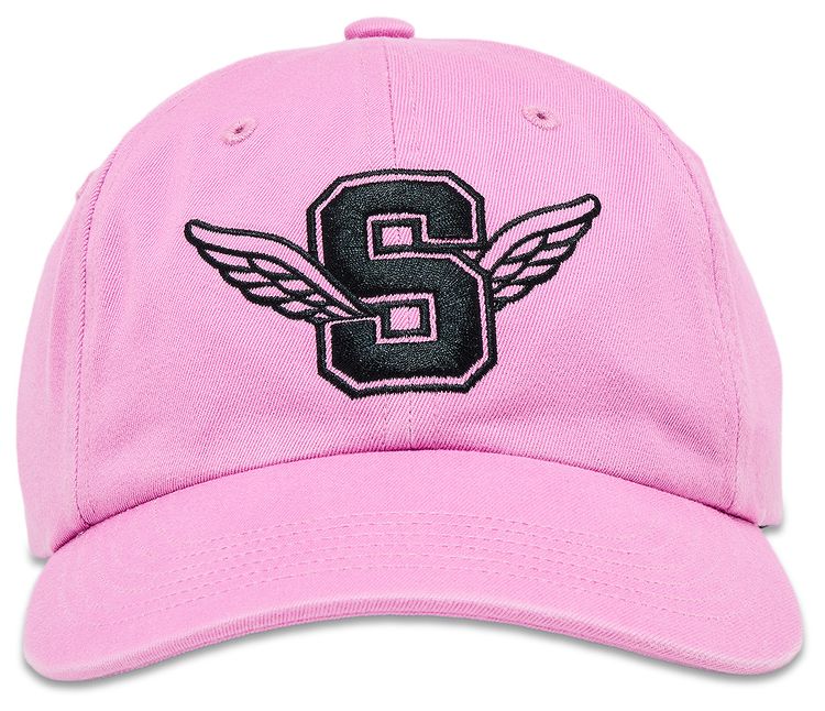 Supreme Wings Logo 6 Panel Pink