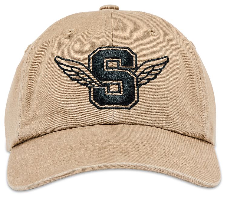Supreme Wings Logo 6 Panel Tan