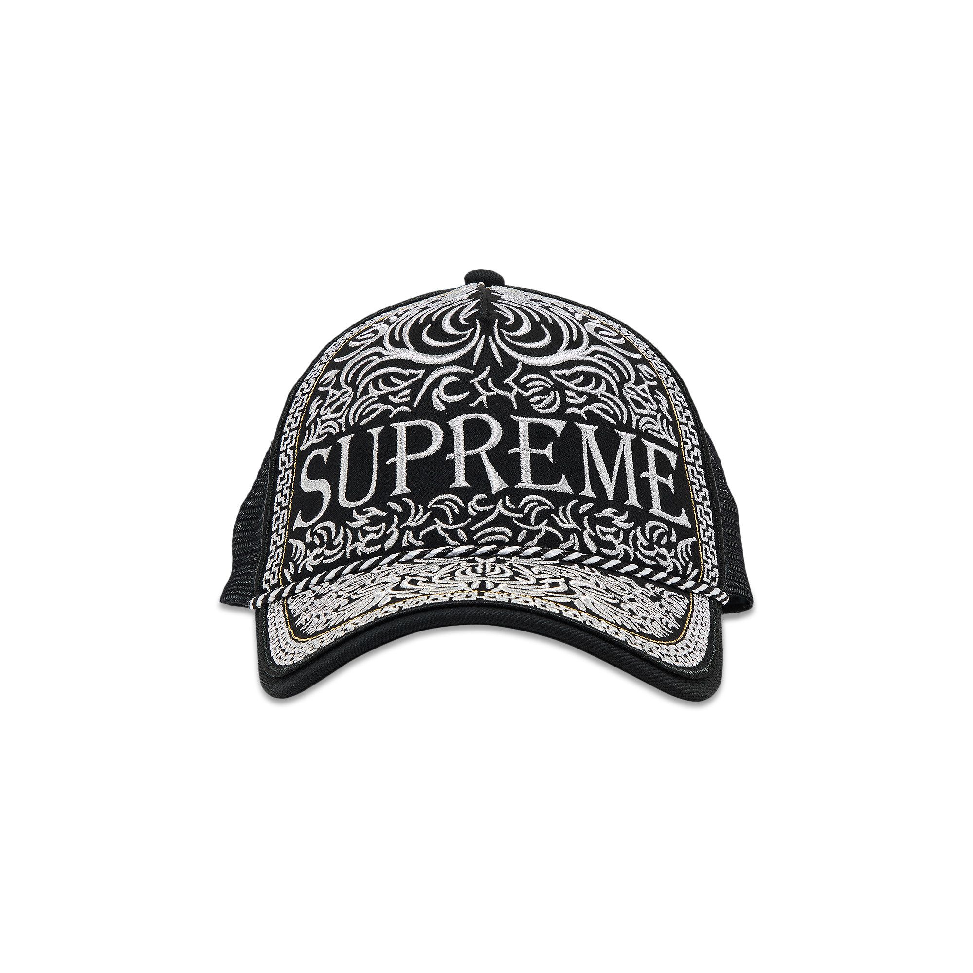 Buy Supreme Vaquero Mesh Back 5-Panel 'Black' - SS25H49