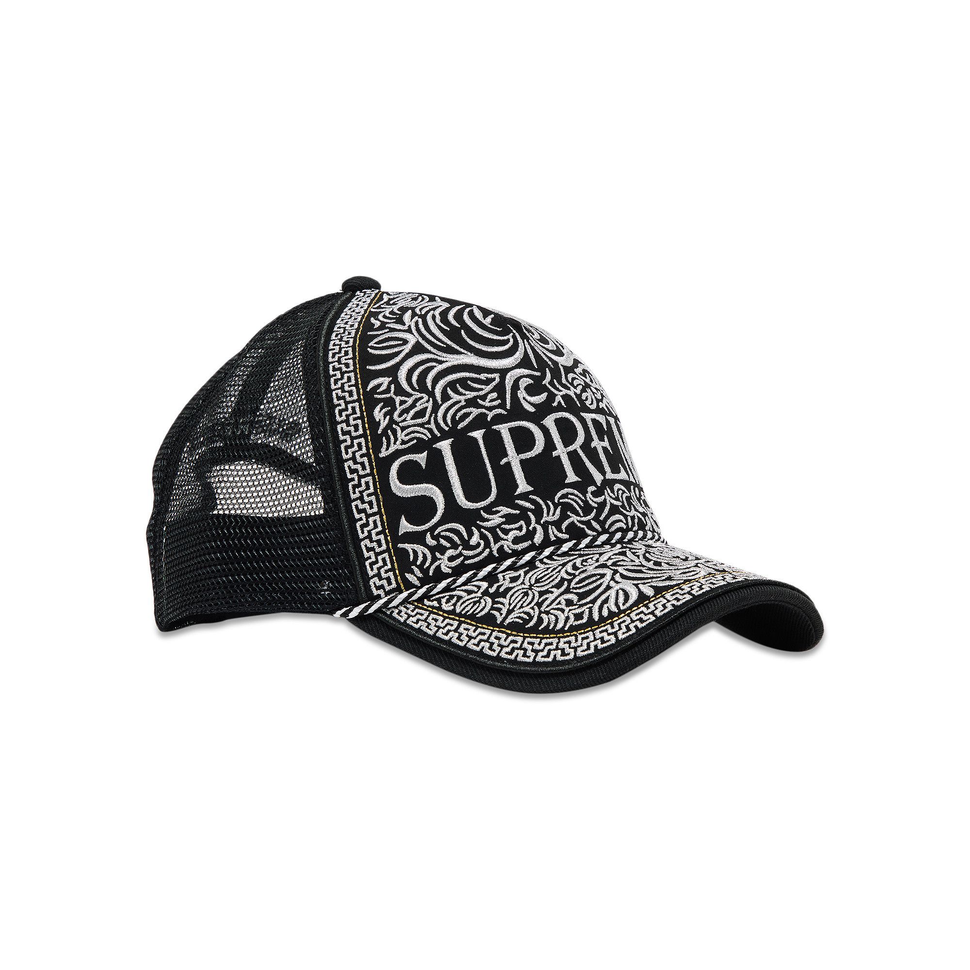 Buy Supreme Vaquero Mesh Back 5-Panel 'Black' - SS25H49