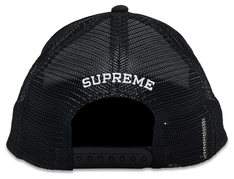 Supreme Vaquero Mesh Back 5 Panel Black