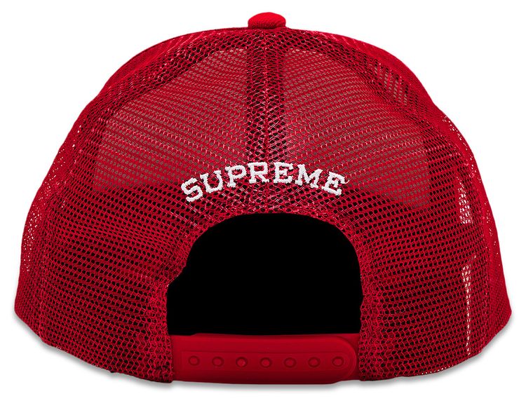 Supreme Vaquero Mesh Back 5 Panel Red