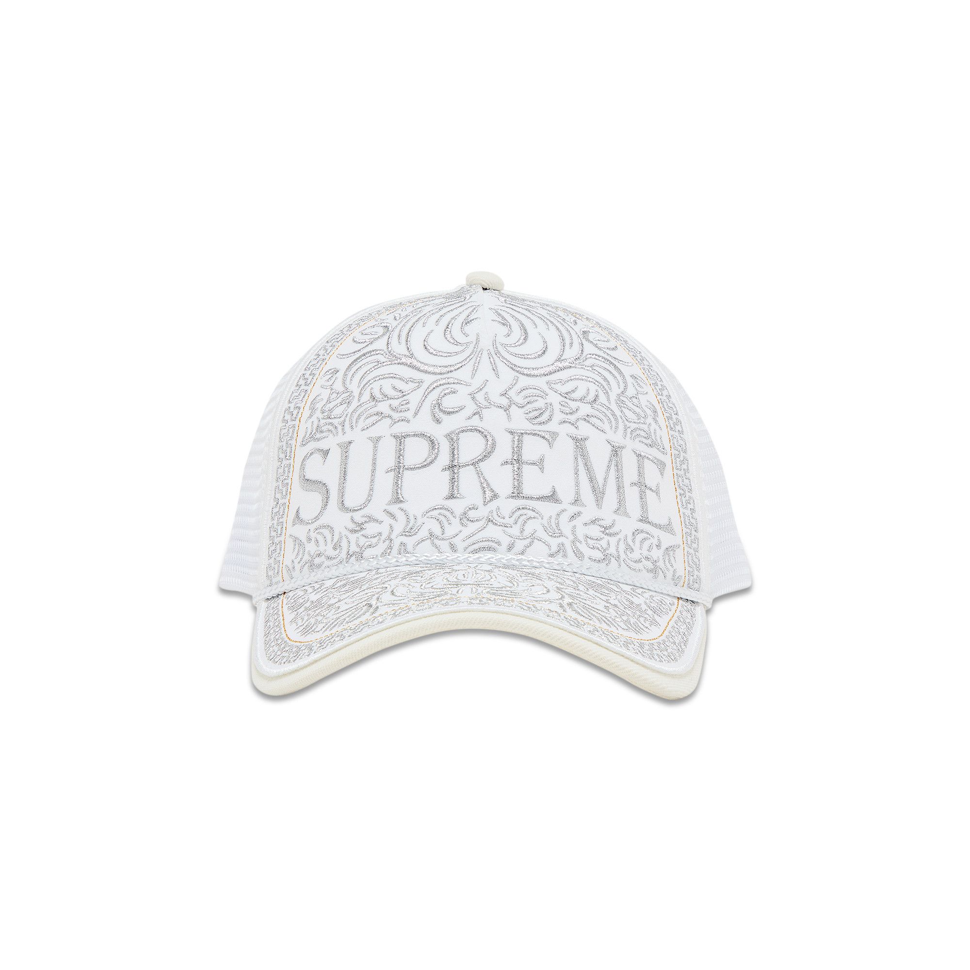 Buy Supreme Vaquero Mesh Back 5-Panel 'White' - SS25H49 WHITE | GOAT