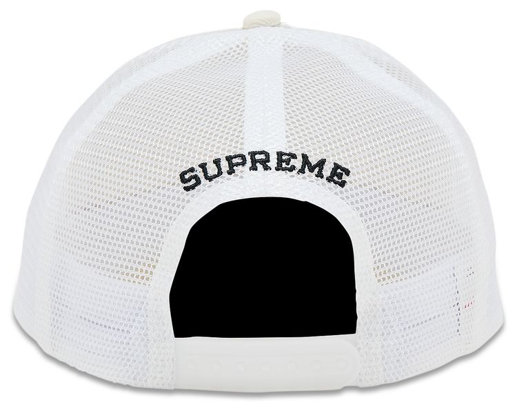 Supreme Vaquero Mesh Back 5 Panel White