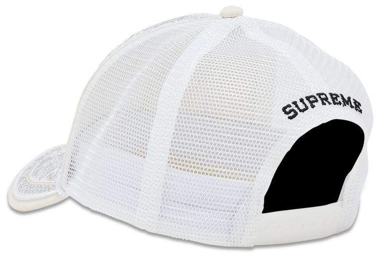 Supreme Vaquero Mesh Back 5 Panel White
