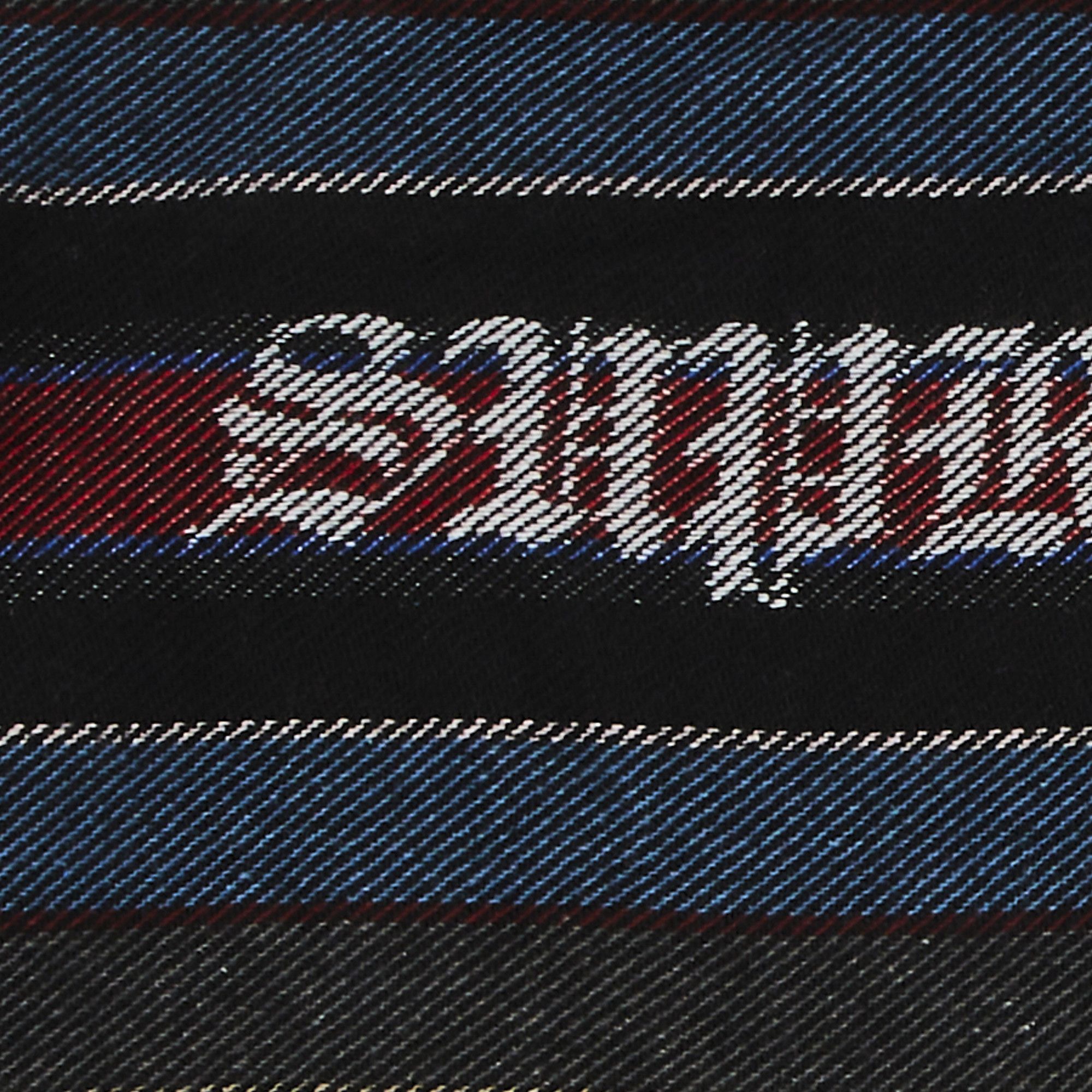 Buy Supreme Woven Stripe Hooded Jacket 'Black' - SS25J14