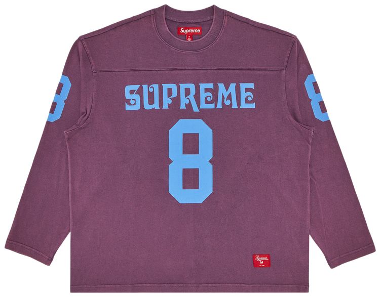 Supreme Affiliated Long Sleeve Football Top Dusty Purple