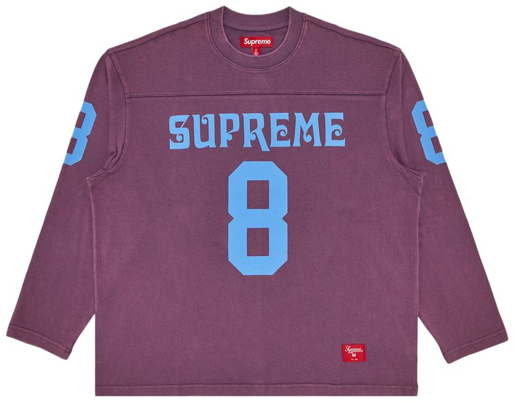 Supreme Affiliated Long Sleeve Football Top Dusty Purple