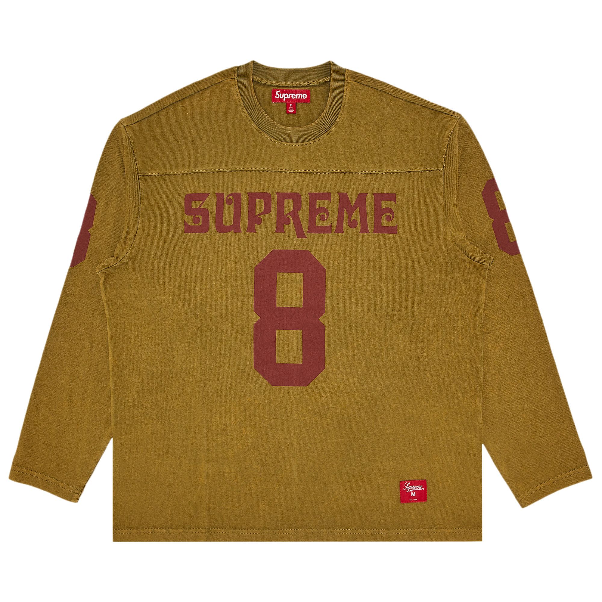 Buy Supreme Affiliated Long-Sleeve Football Top 'Light Olive
