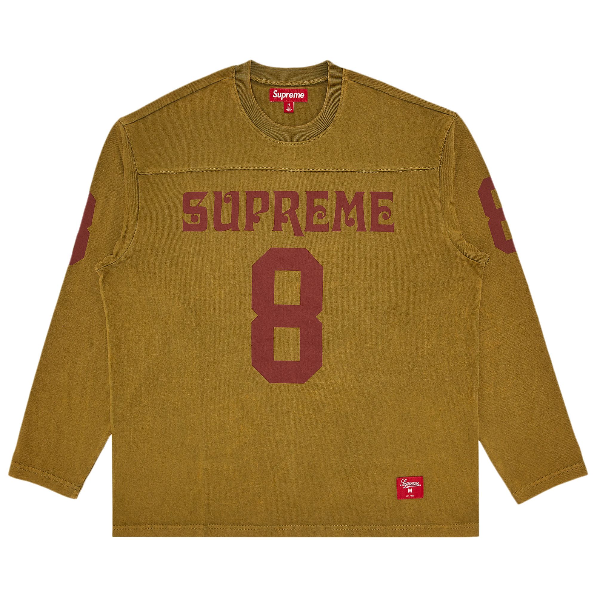 Buy Supreme Affiliated Long-Sleeve Football Top 'Light Olive Buy Supreme Affiliated Long-Sleeve Football Top 'Light Olive