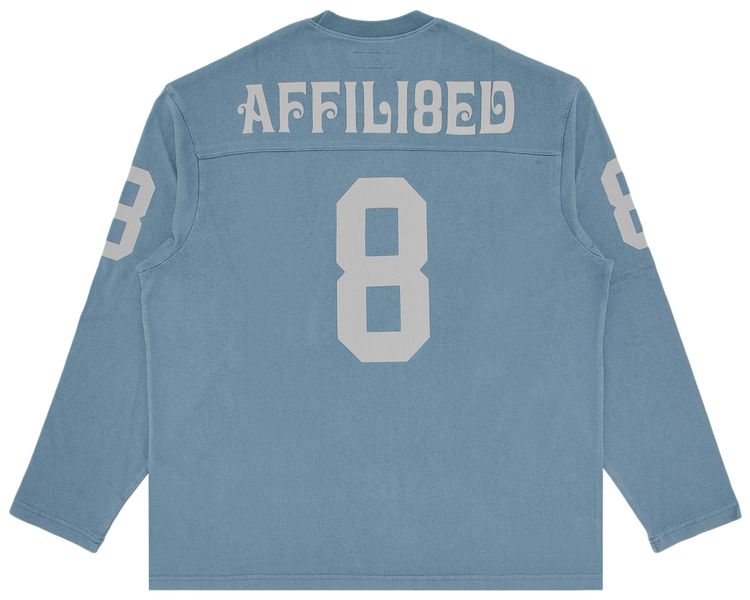 Supreme Affiliated Long Sleeve Football Top Slate