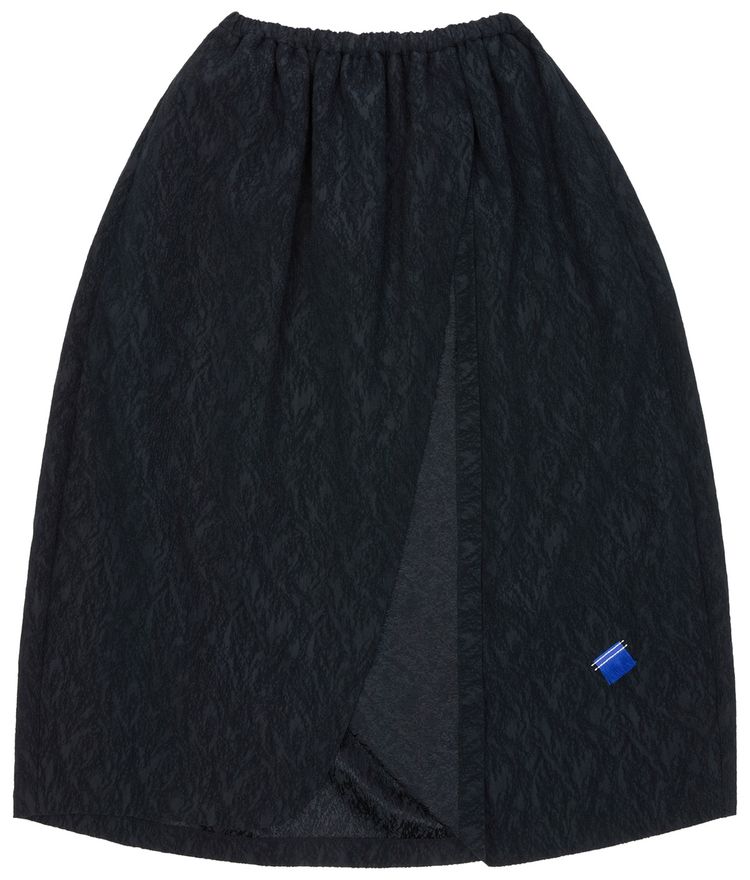 Ader Error Oversized Fit Long Skirt Black