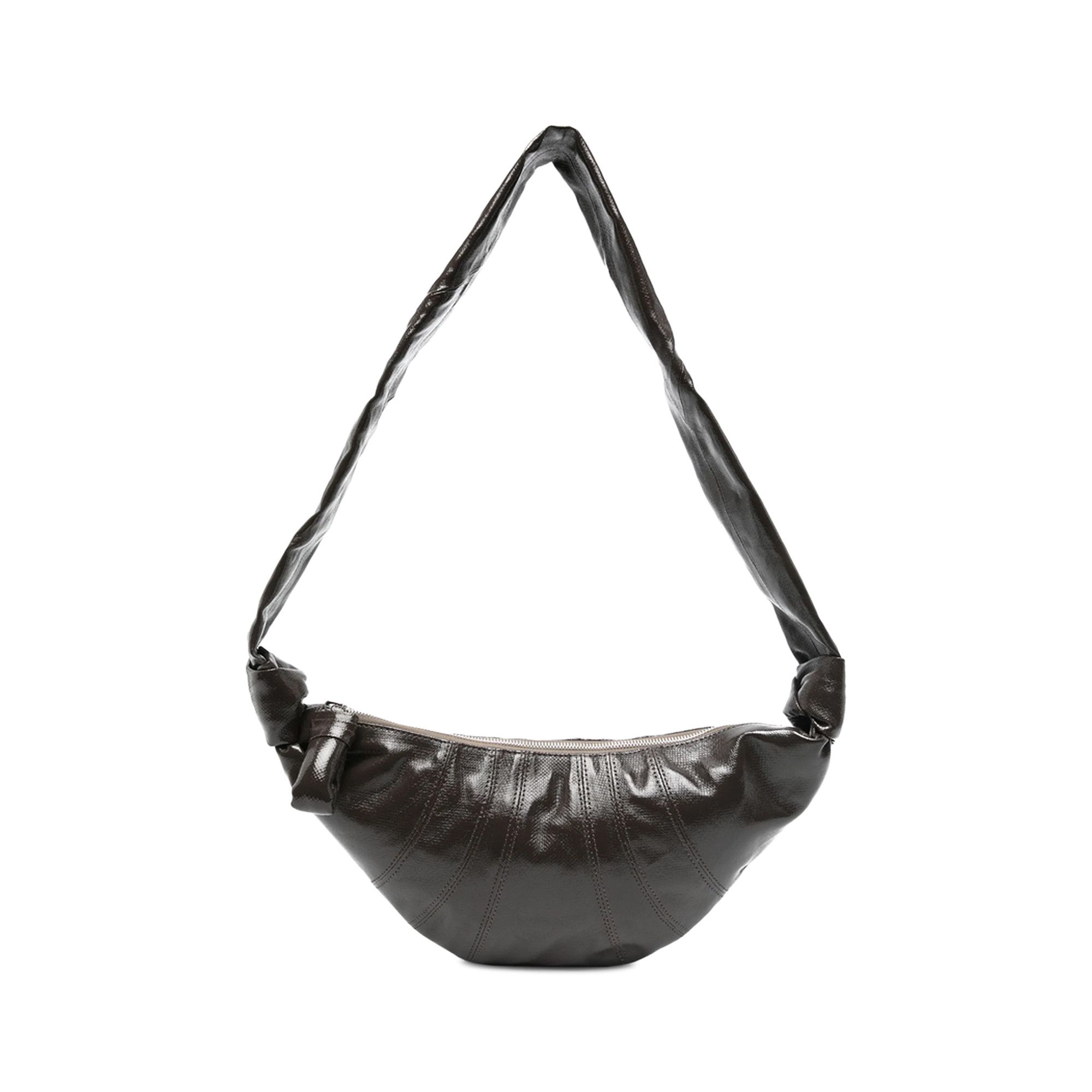 Lemaire｜ (SMALL CROISSANT BAG (BG0003 LF1329 501)) Buy Lemaire Small Croissant Bag 'Dark Tobacco' - BG0003